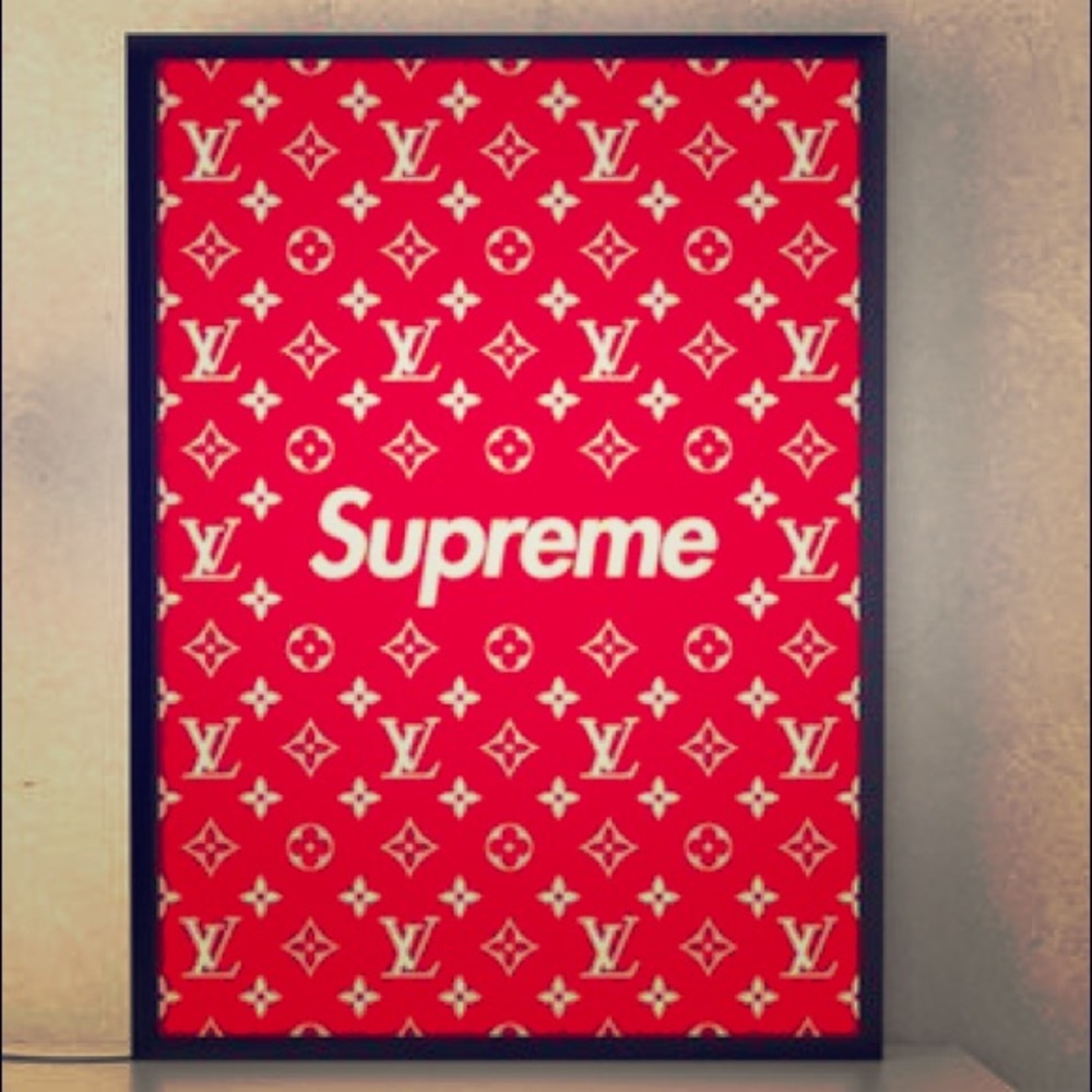 Supreme x Louis Vuitton Art Work